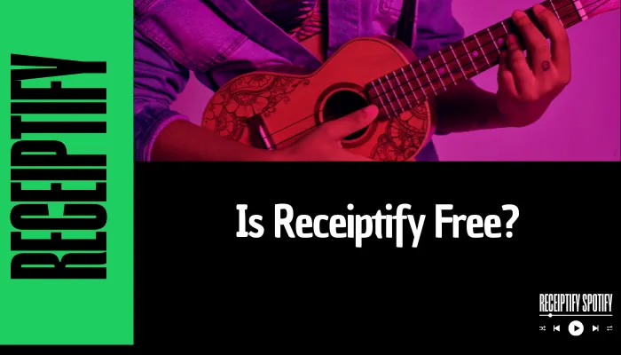 Is Receiptify Free?